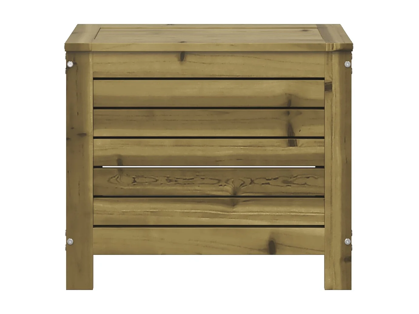 Repose-pied de jardin 62x31,5x52 cm bois de pin imprégné FR393410