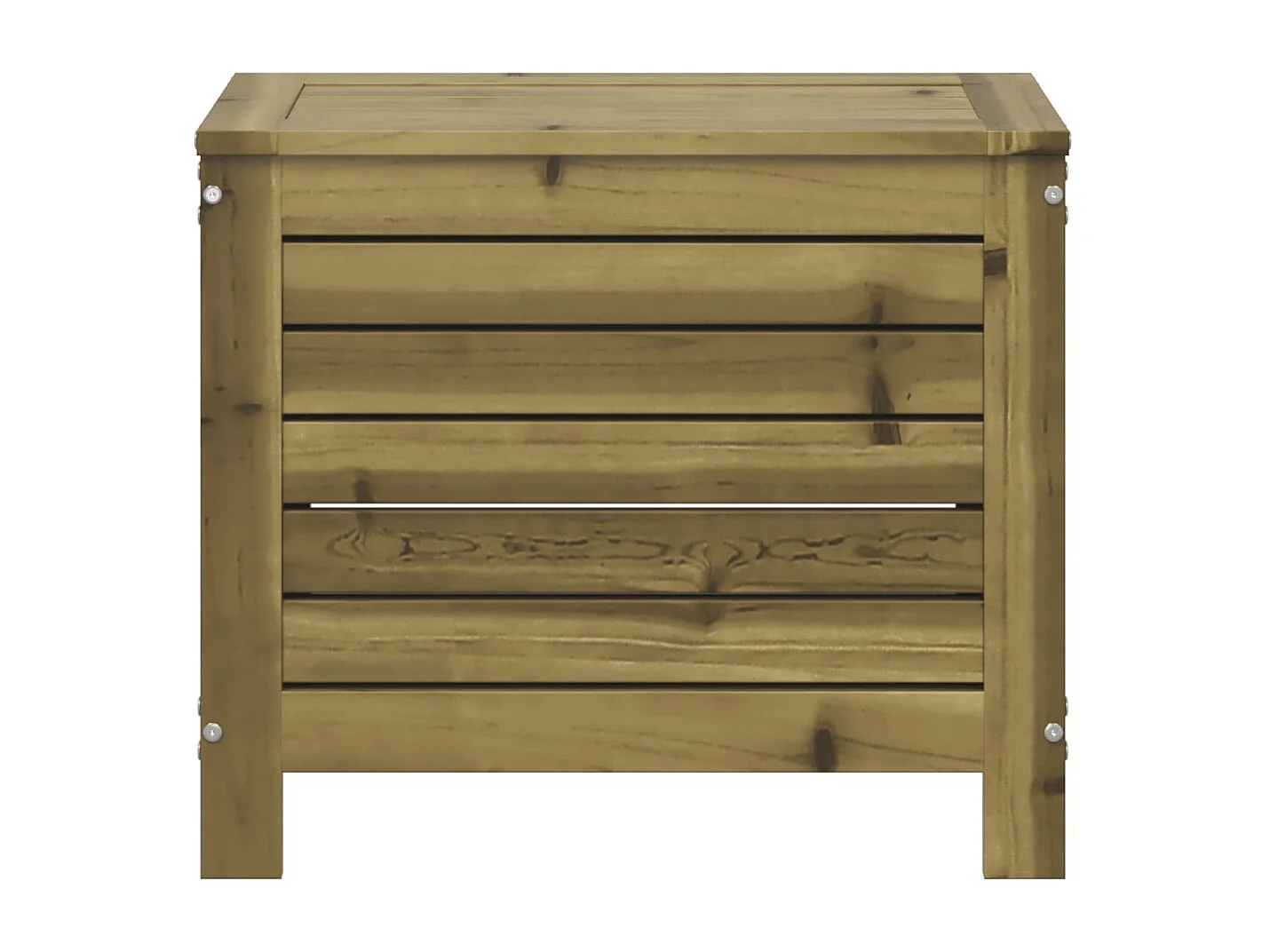 Repose-pied de jardin 62x31,5x52 cm bois de pin imprégné FR393410