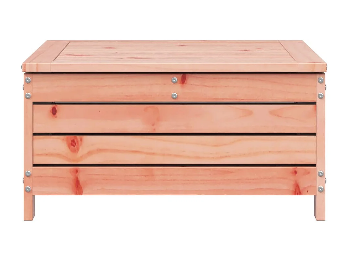 Taburete de jardín madera maciza Douglas 62x63,5x32 cm ES384410