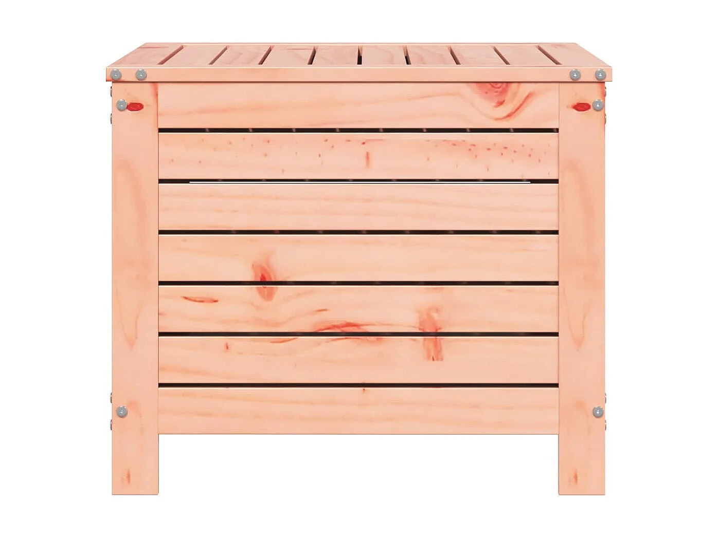 Taburete de jardín madera maciza Douglas 62x63,5x53,5 cm ES591803