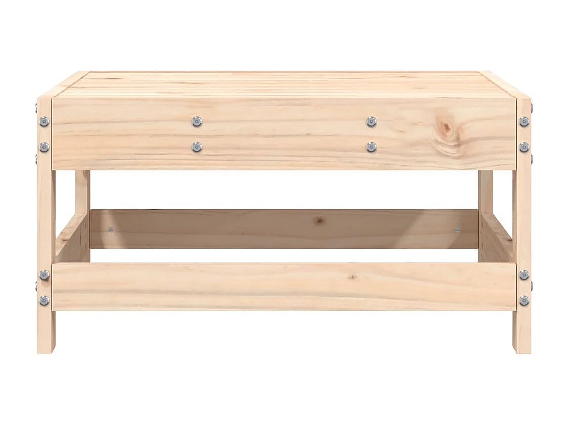 Taburete de jardín madera maciza de pino ES623279