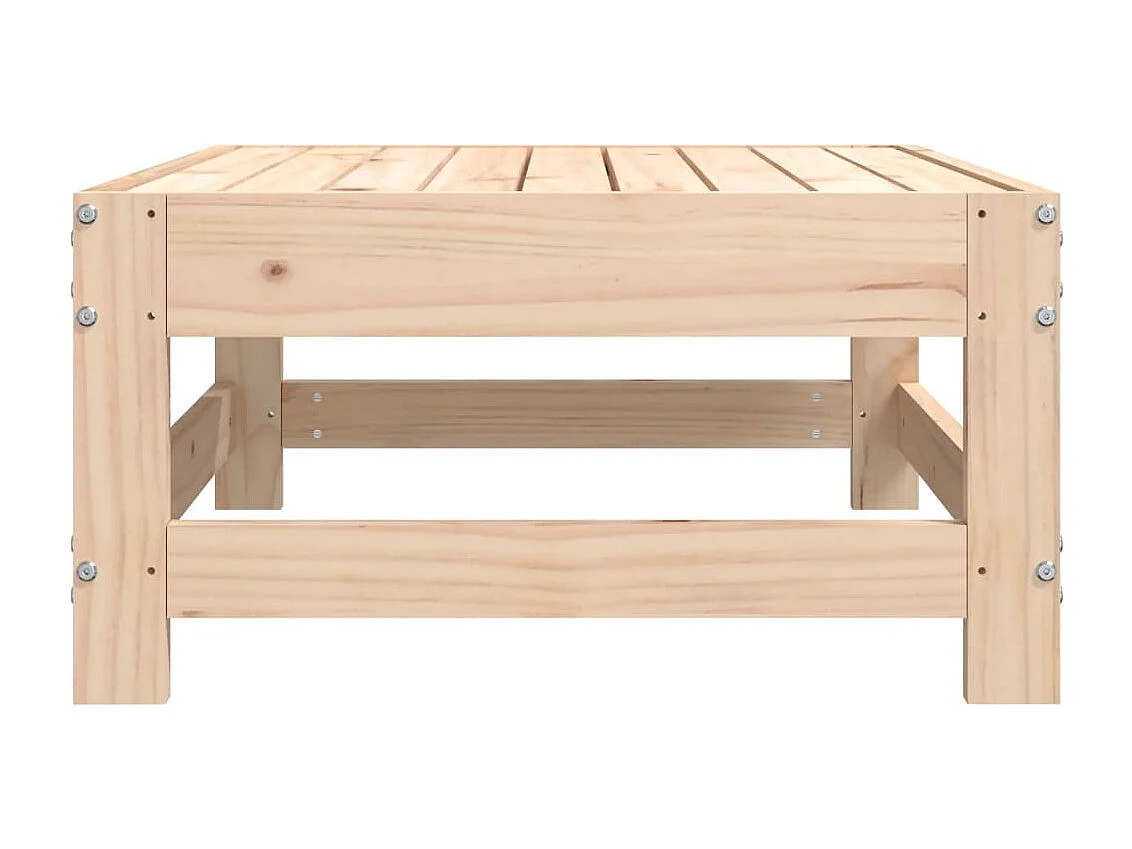 Taburete de jardín madera maciza de pino ES623279