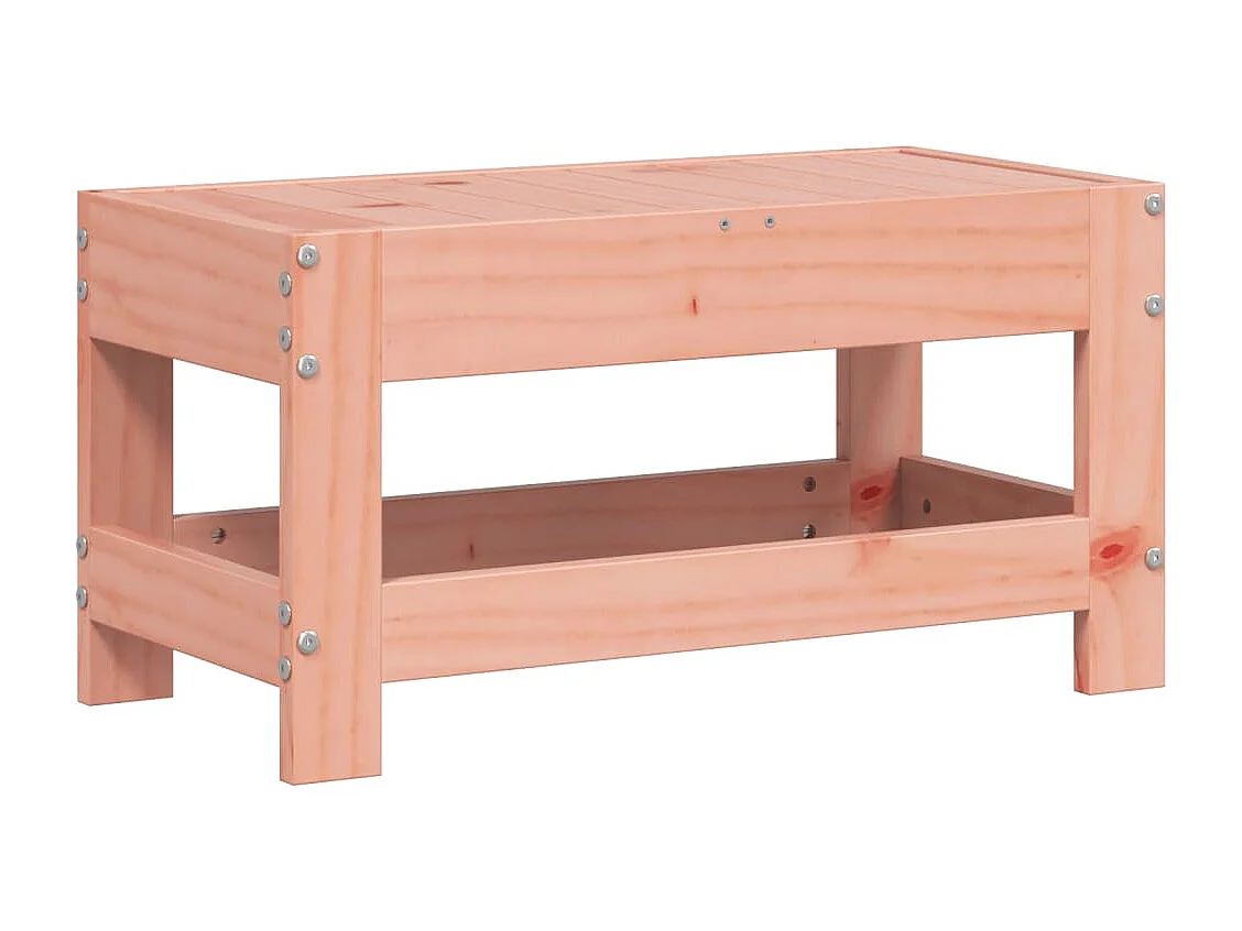 Repose-pied de jardin 62x30x32 cm bois massif de douglas FR921861
