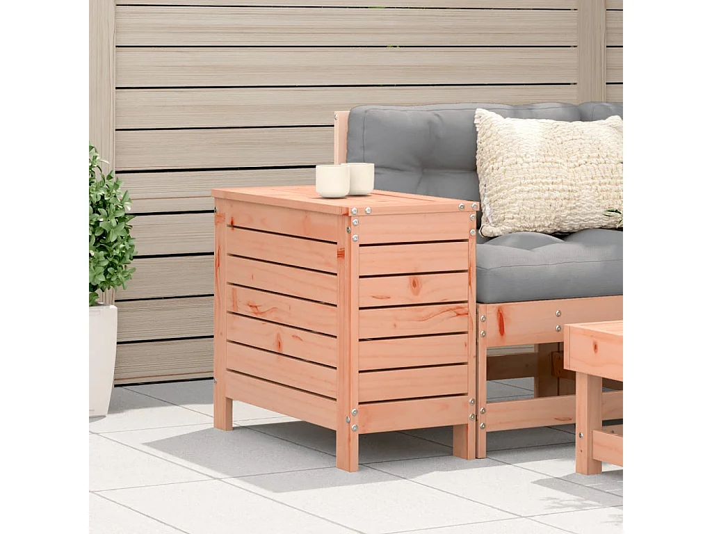 Tuinvoetenbank 62x31,5x52 cm massief douglashout BE867287