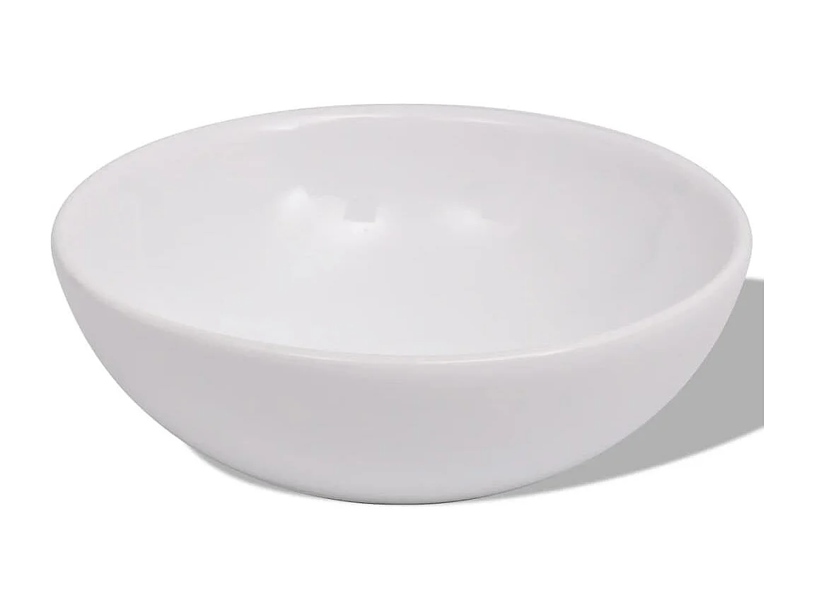 Conjunto de muebles de baño con lavabo y grifo 4 piezas beige ES213349