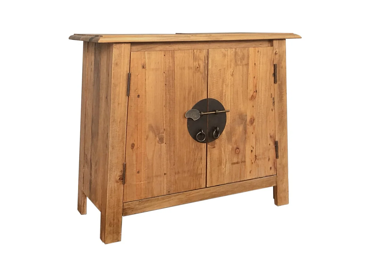Ensemble de meubles salle de bain Bois de pin massif FR96516