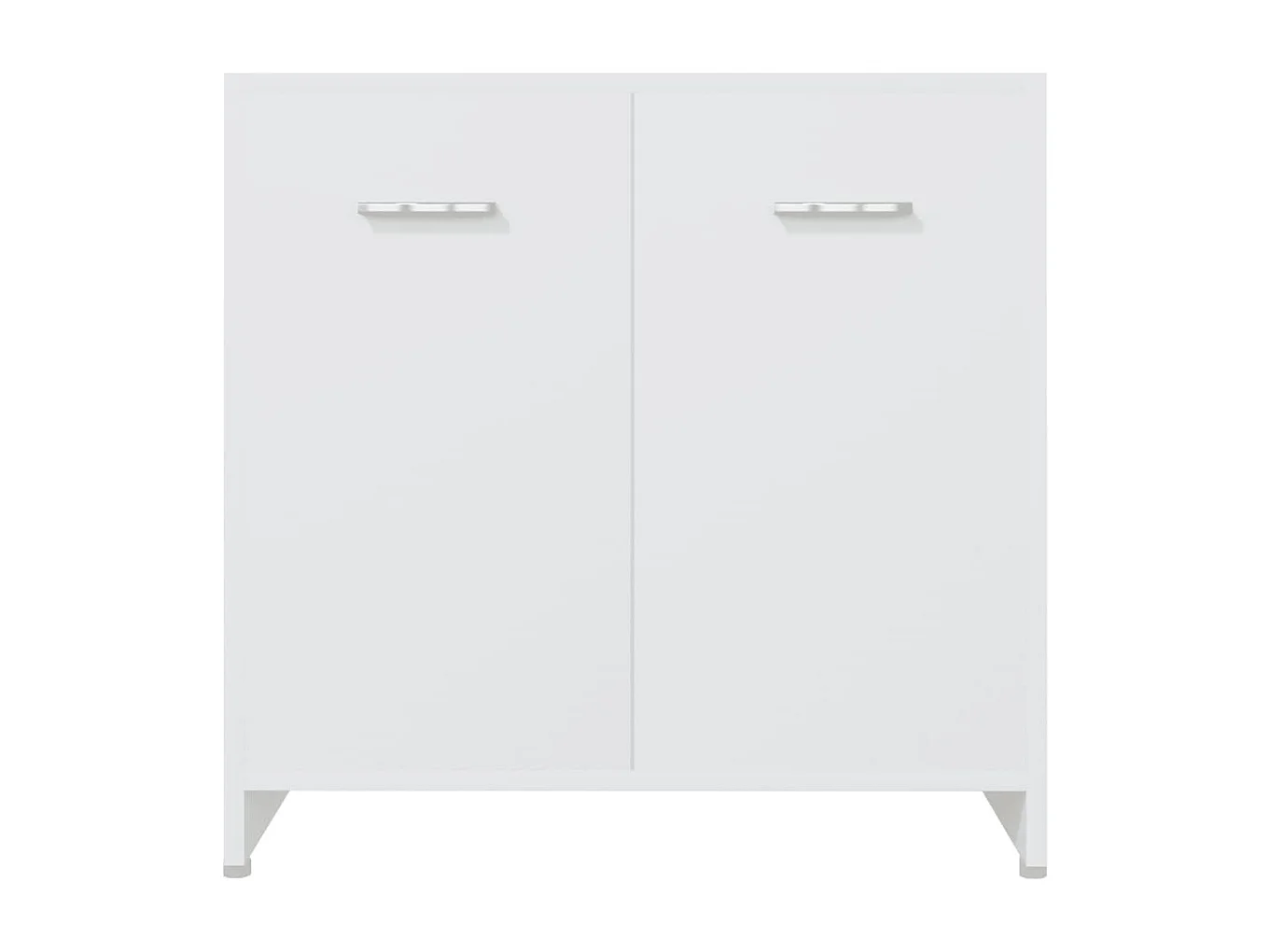 Ensemble de meubles salle de bain 4 pcs Blanc FR21852