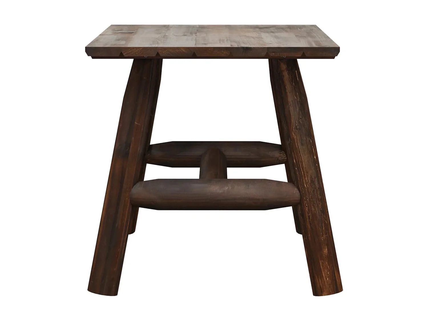 Table d'appoint 49x49x50 cm bois massif d'épicéa FR529846