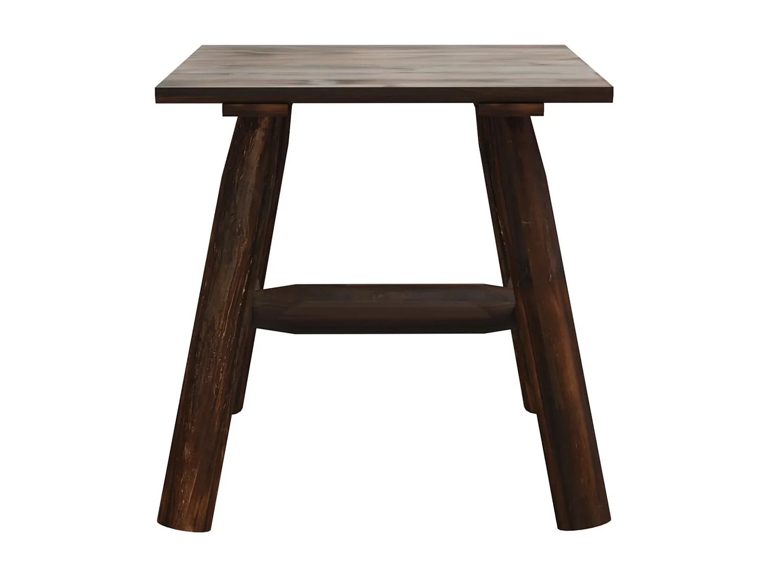 Table d'appoint 49x49x50 cm bois massif d'épicéa FR529846