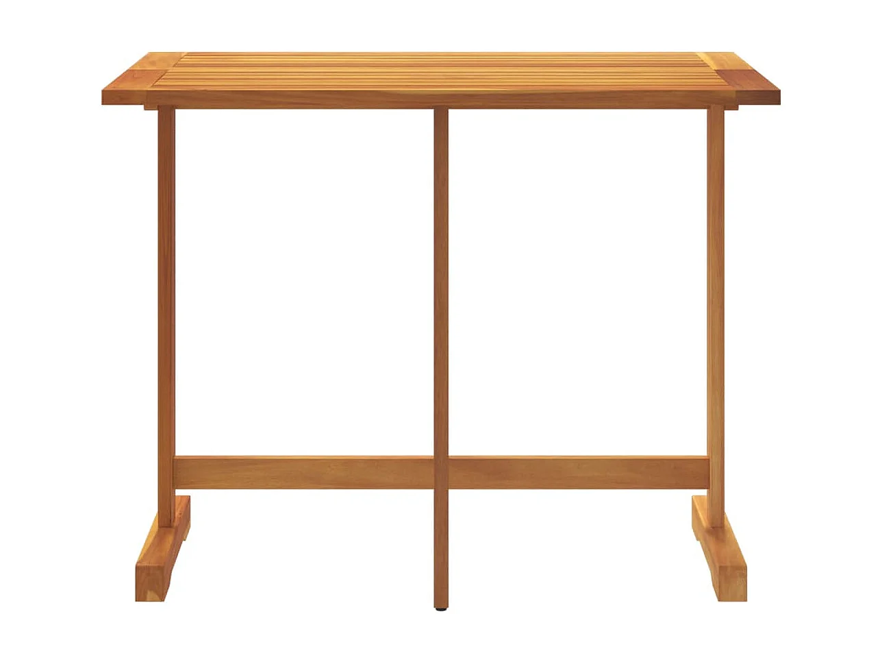 Mesa de balcón plegable madera maciza de acacia 90x60x72 cm ES884201
