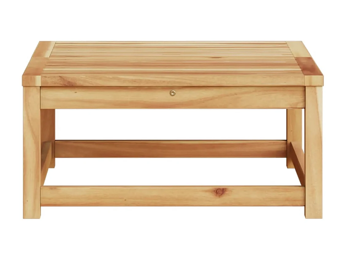 Table de jardin 63x63x30 cm bois d'acacia solide FR325214