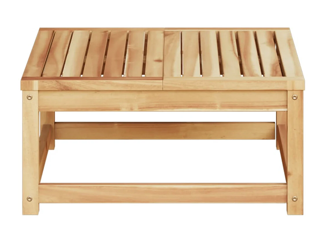 Table de jardin 63x63x30 cm bois d'acacia solide FR325214