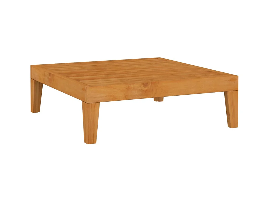 Table de jardin 68,5x68,5x24 cm Bois d'acacia massif FR470295