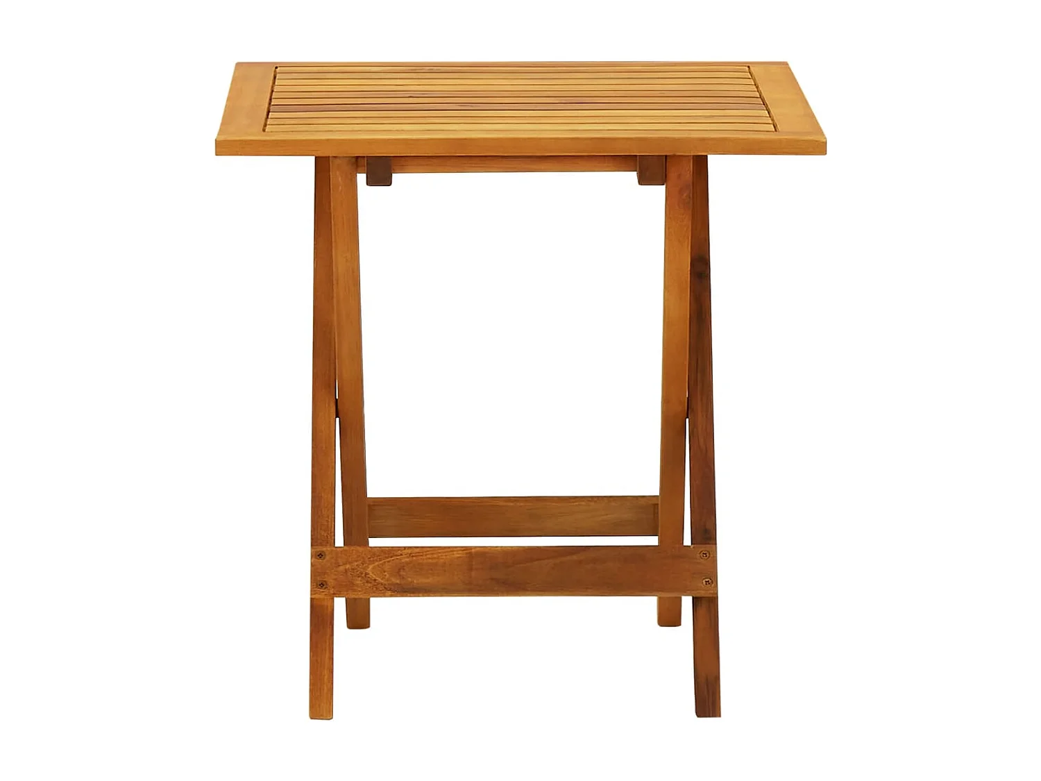 Mesa de bistrô 46x46x47 cm madeira de acácia sólida PT272306