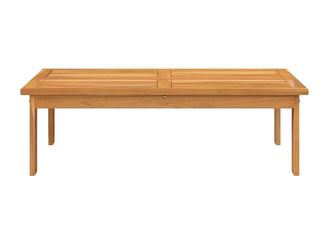 Table de jardin 100x60x30 cm bois d'acacia solide FR303373