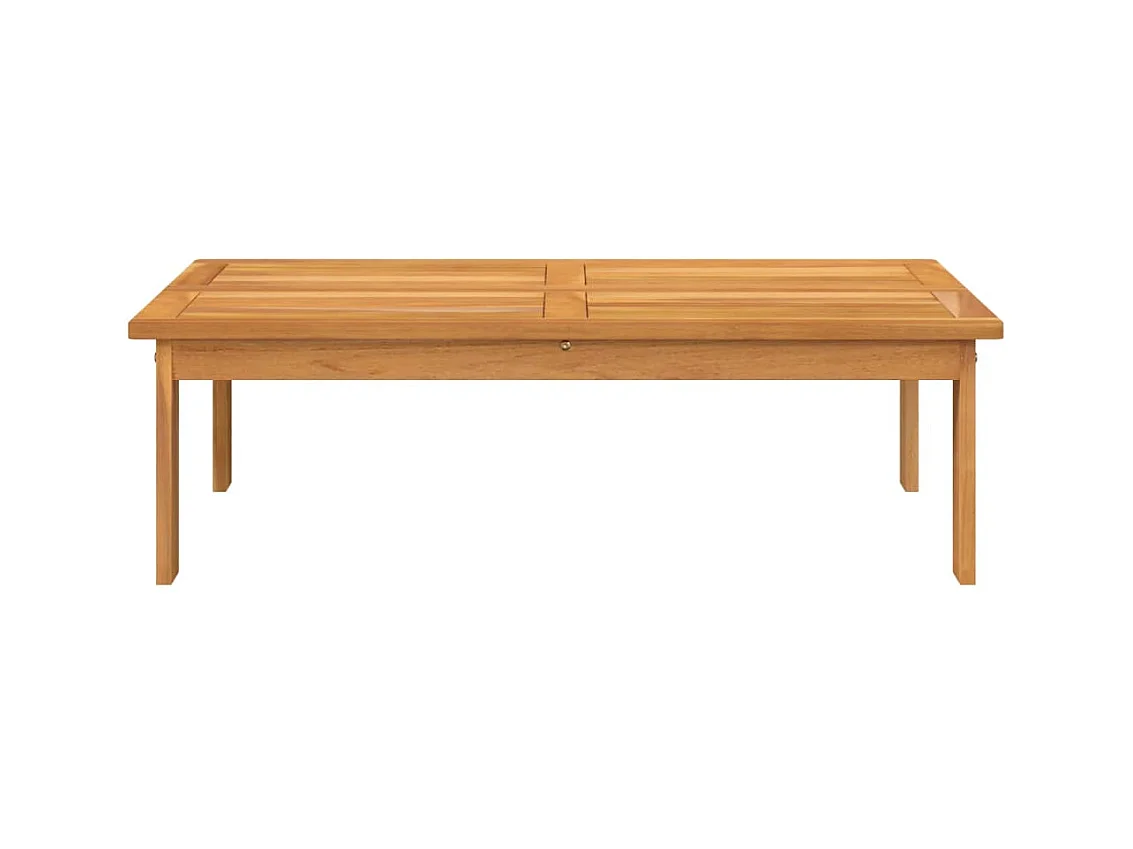 Table de jardin 100x60x30 cm bois d'acacia solide FR303373