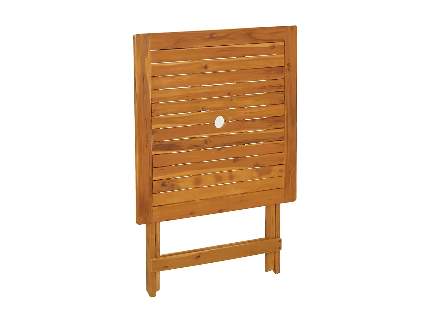 Comedor de jardín plegable 3 piezas madera maciza de acacia ES366759