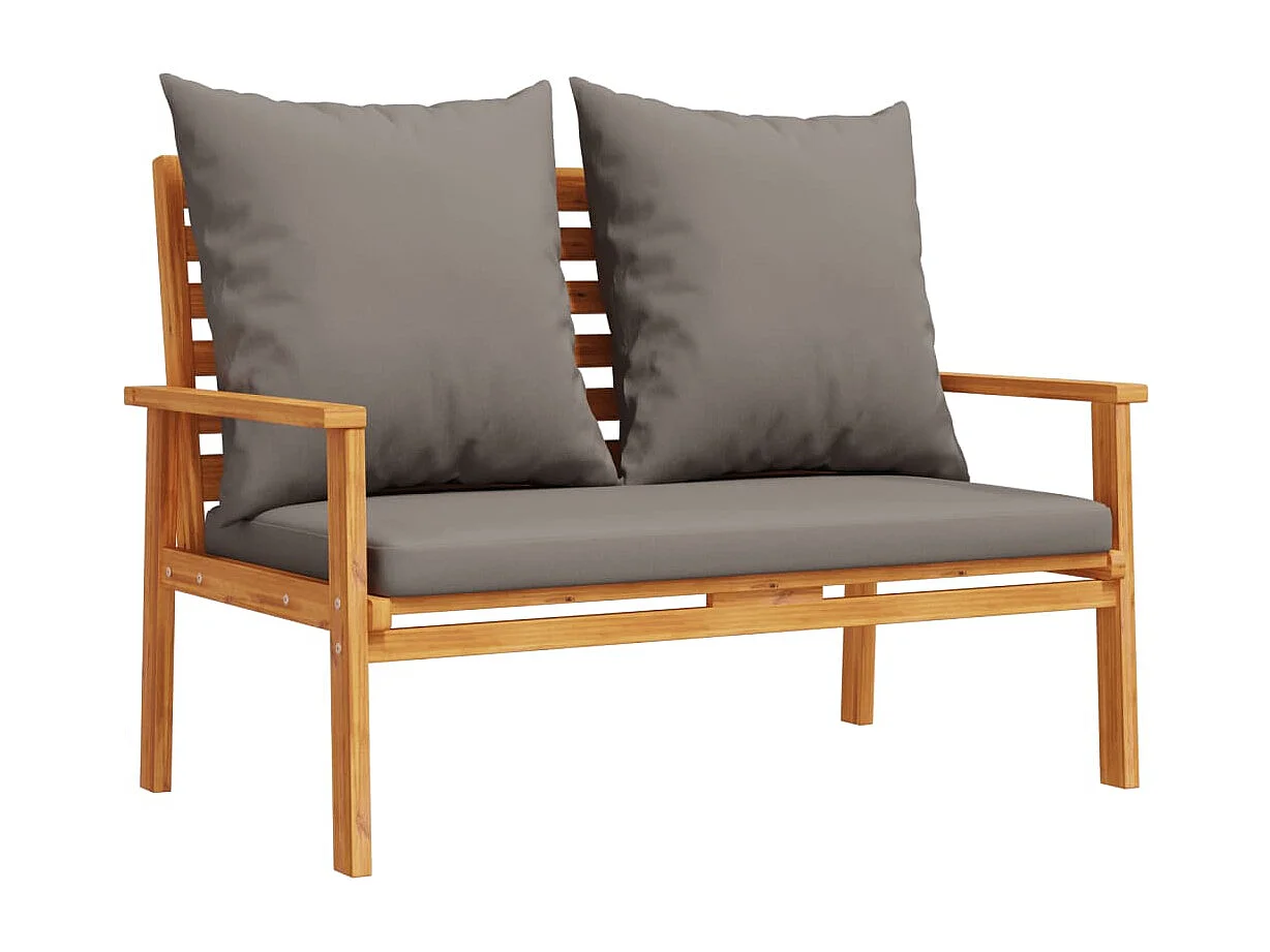 Set de muebles de jardín con cojines madera maciza acacia ES202736
