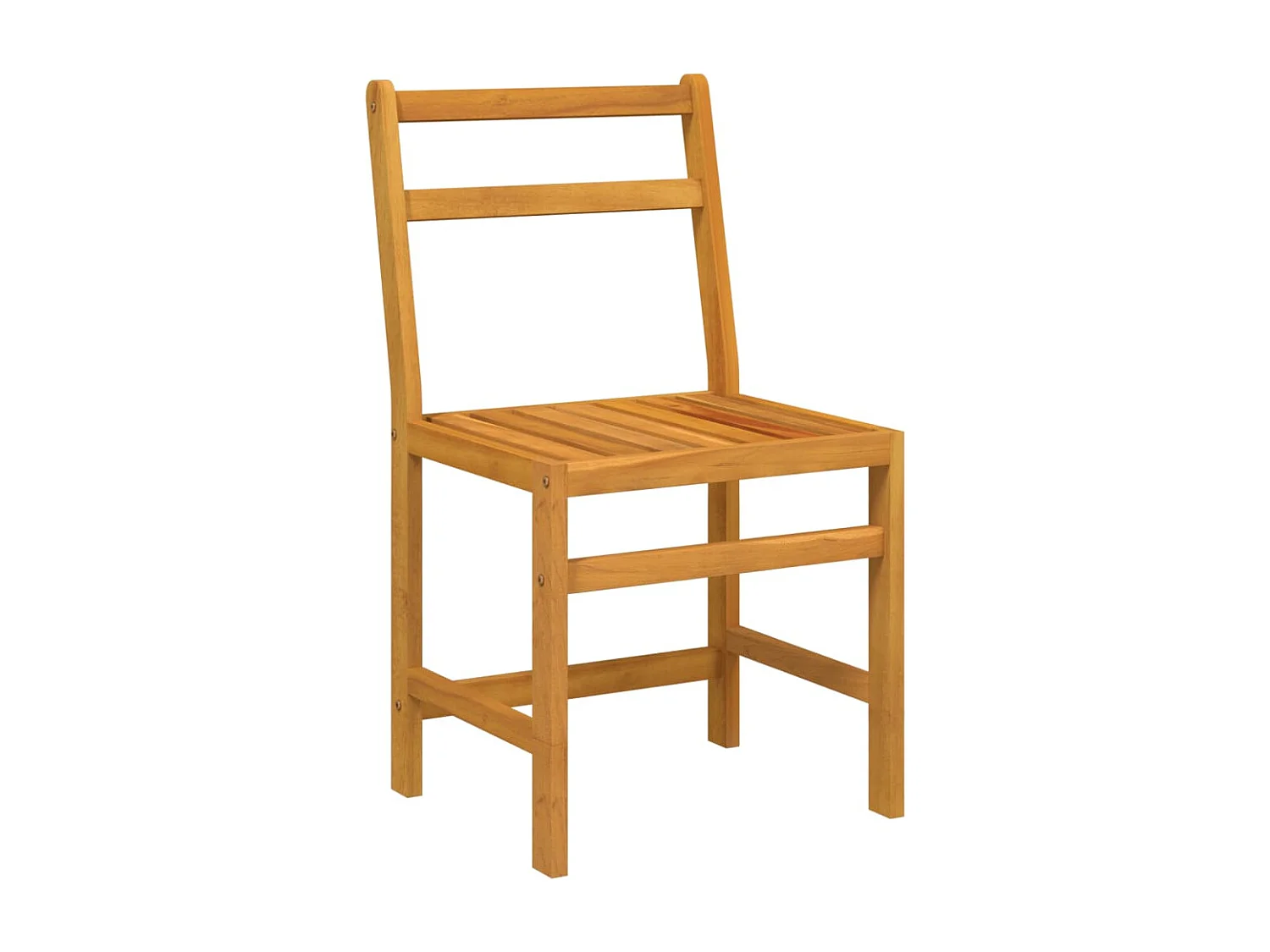 Ensemble de balcon 3 pcs bois d'acacia solide FR14537