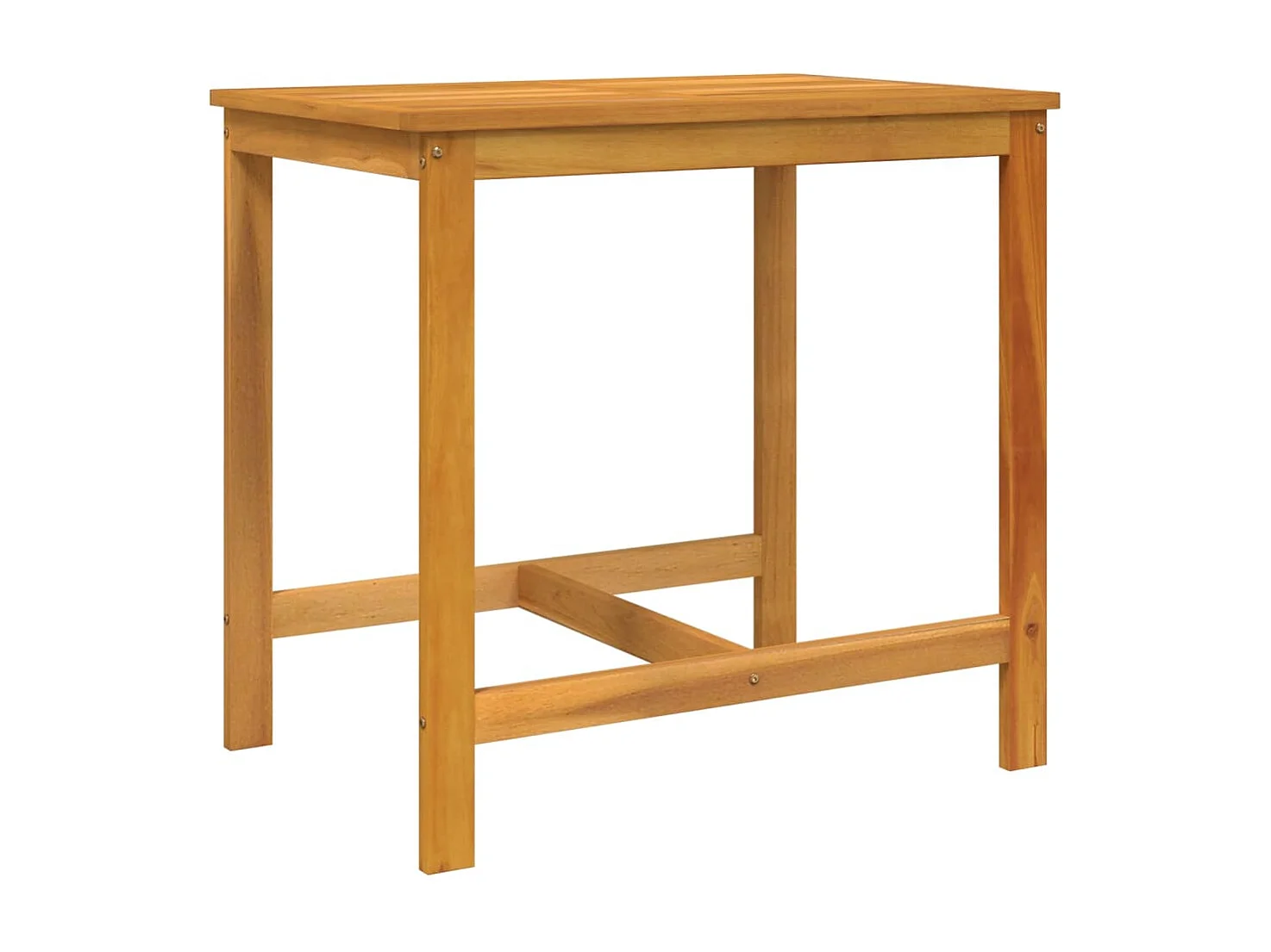 Ensemble de balcon 3 pcs bois d'acacia solide FR14537