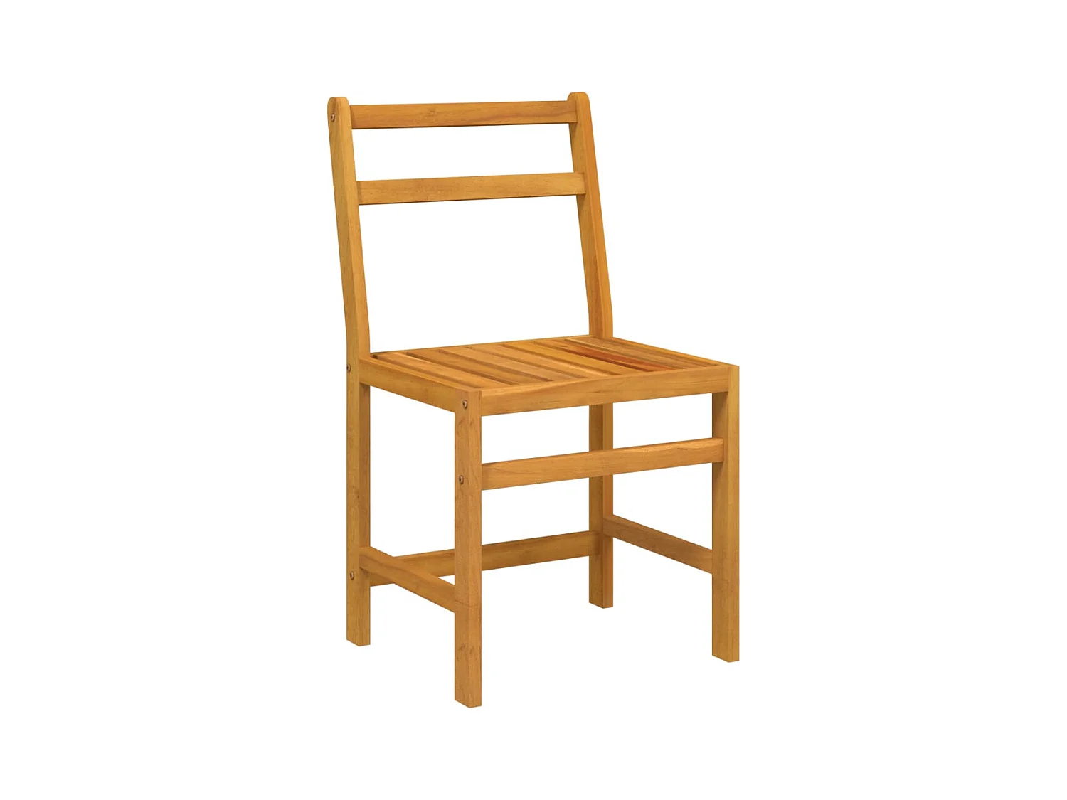Ensemble de balcon 3 pcs bois d'acacia solide FR14537