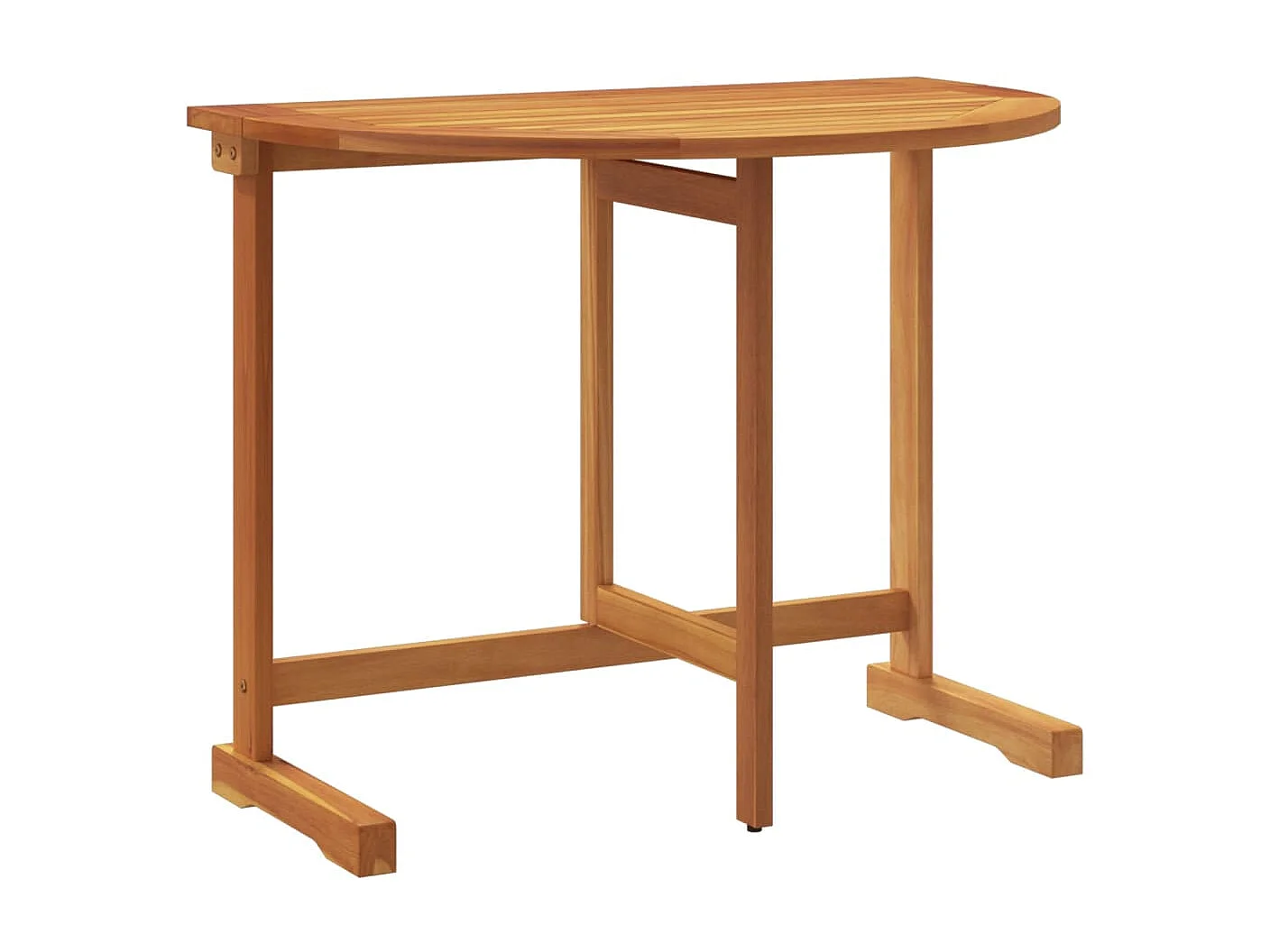 Ensemble à manger de jardin pliable 3 pcs bois d'acacia massif FR41840