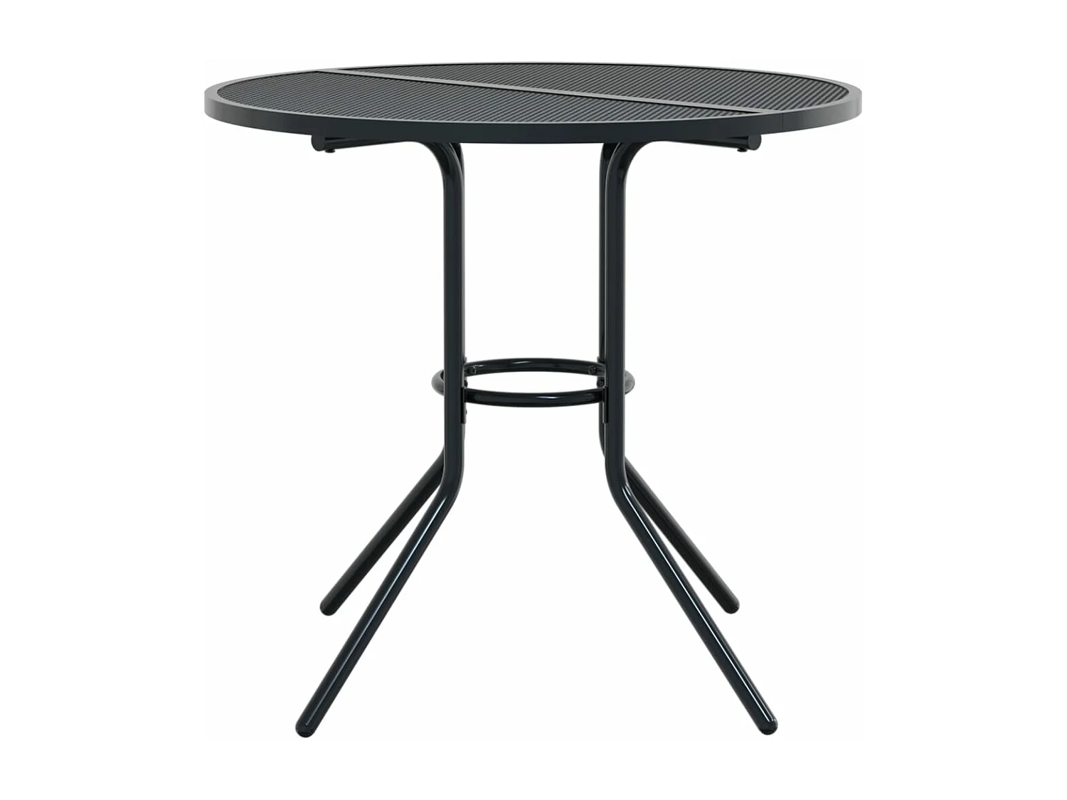 Ensemble de chaises de jardin inclinables 3 pcs anthracite FR87522