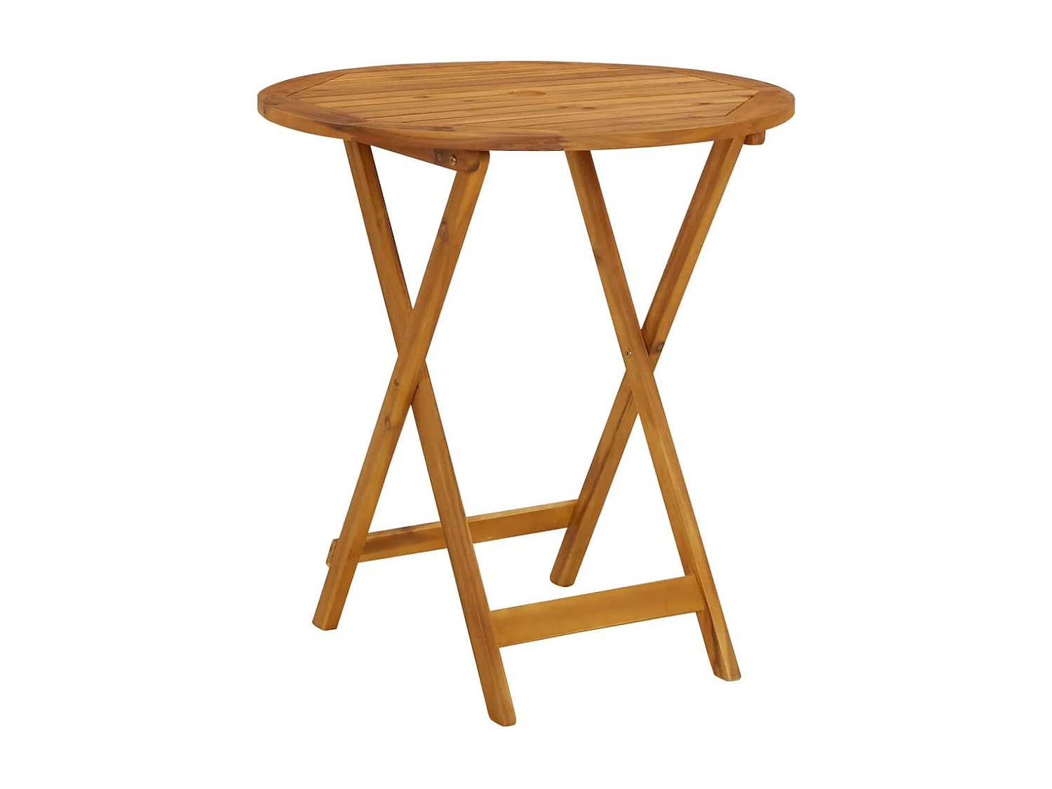 3-delige Bistroset bladpatroon stof en massief hout BE325744