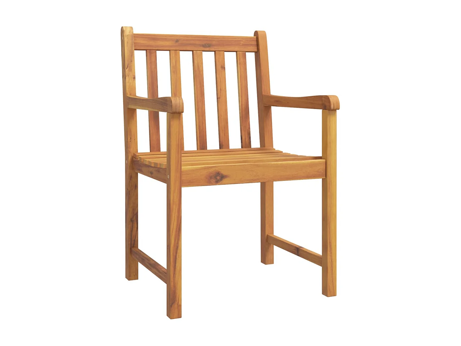 Juego de comedor de jardín 3 piezas madera maciza de acacia ES184758