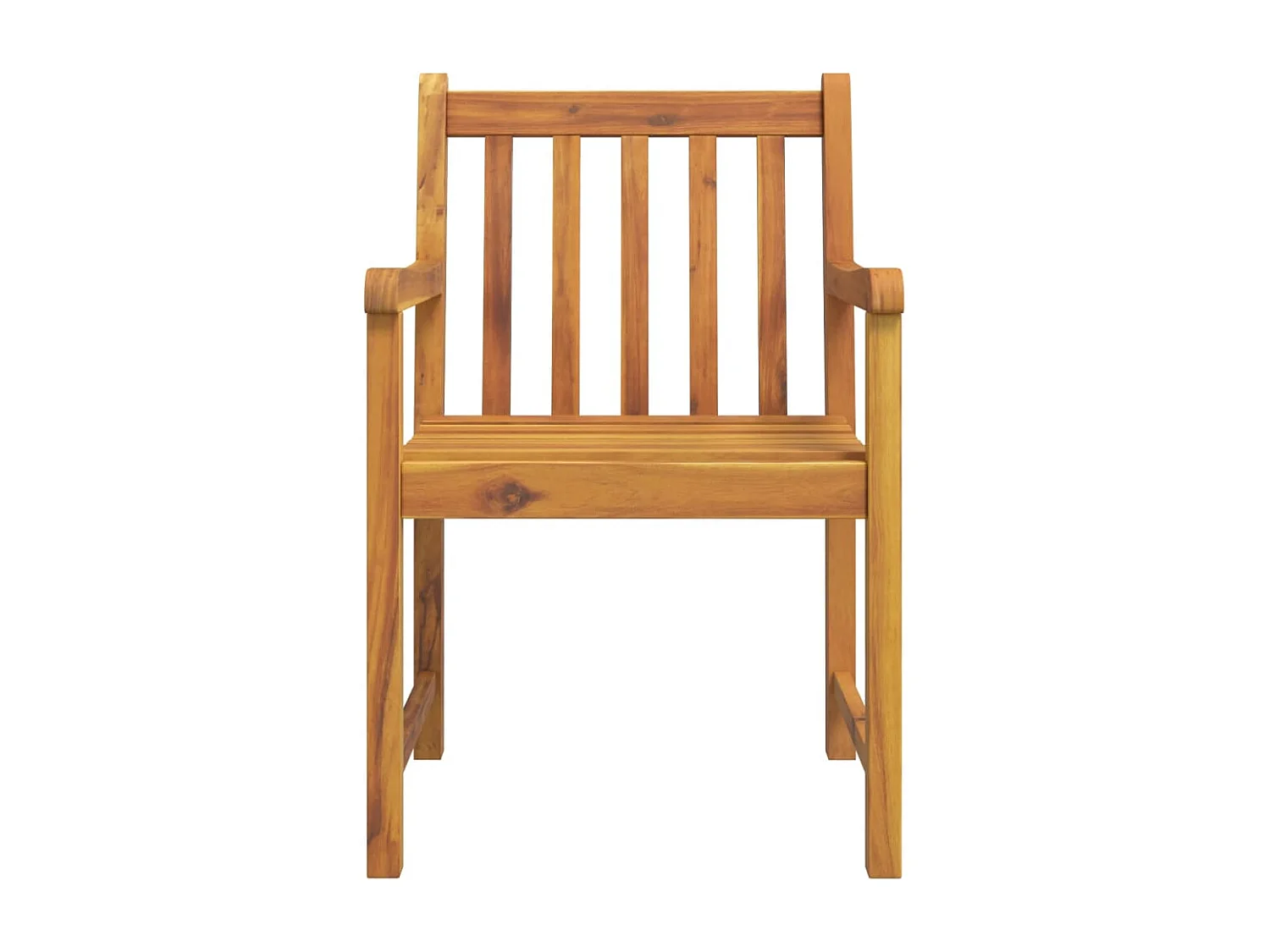 Juego de comedor de jardín 3 piezas madera maciza de acacia ES184758