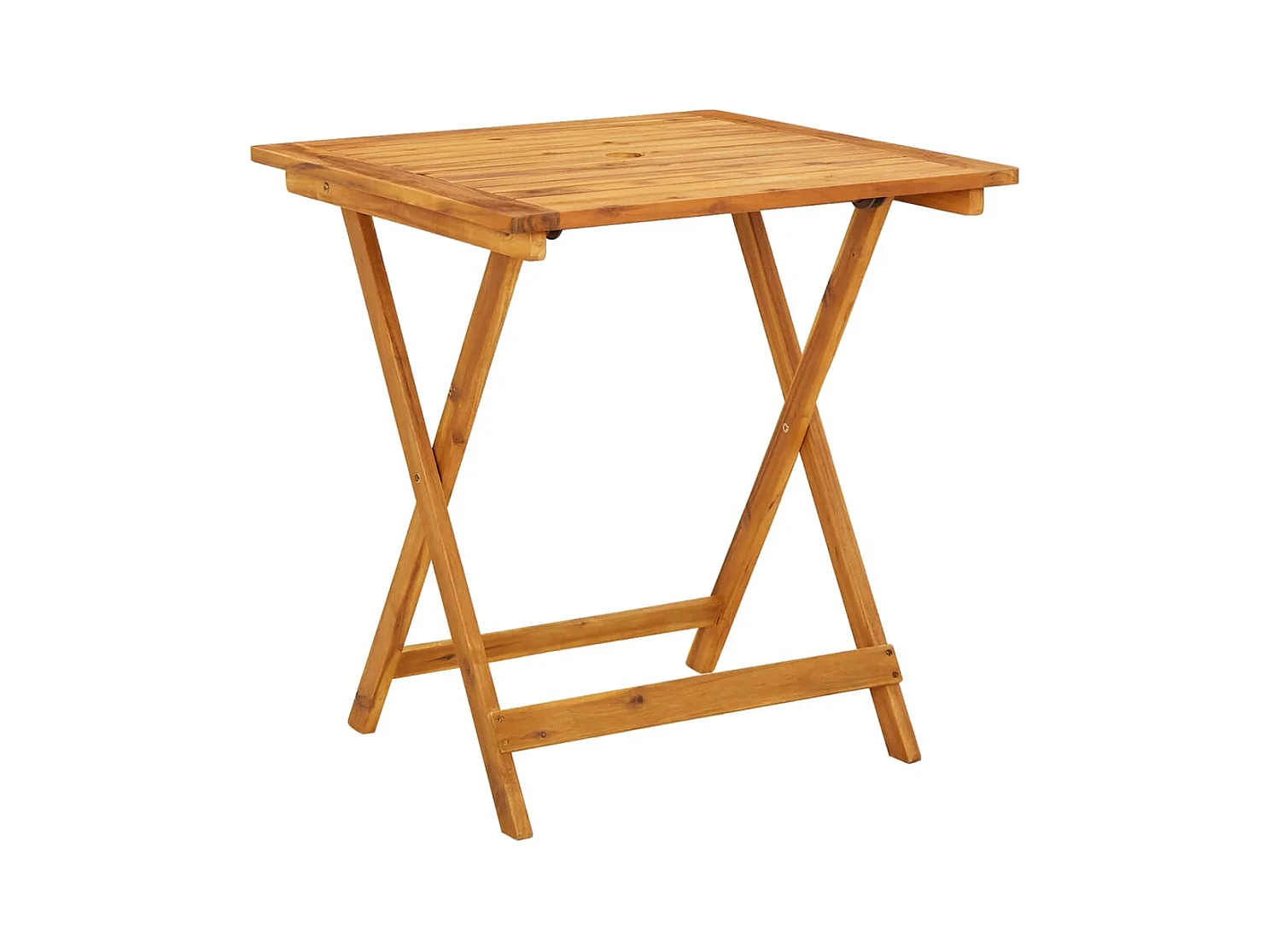 Juego de bistro de 3 piezas tela y madera maciza blanco crema ES922608