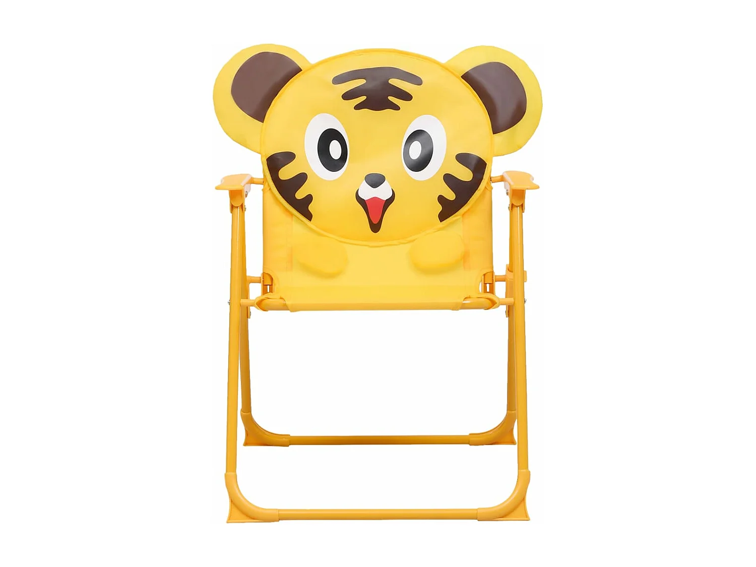 Jeu de bistro avec parasol pour enfants 3 pcs Jaune FR70296