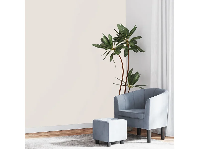 Papel parede 3D 10x0,53 m tecido não-tecido creme sólido PT205105