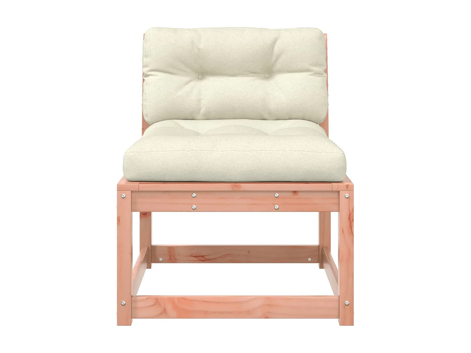 Canapé de jardin avec coussins bois massif douglas FR960793