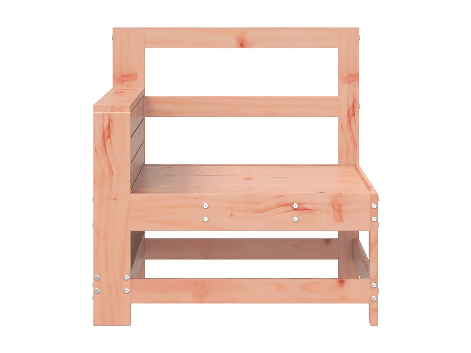 Canapé de jardin accoudoir 69x62x70,5 cm bois massif douglas FR597850