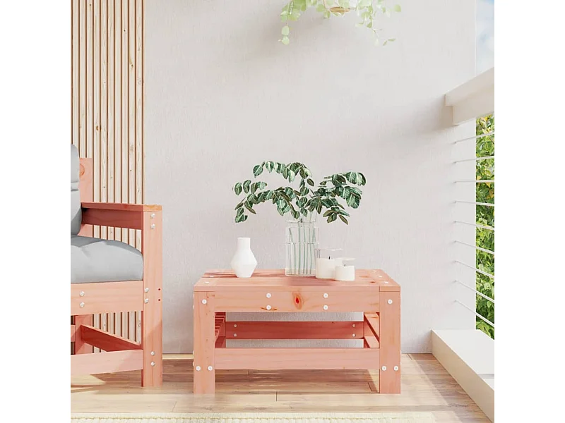 Apoio de pés para jardim madeira de douglas maciça PT465605