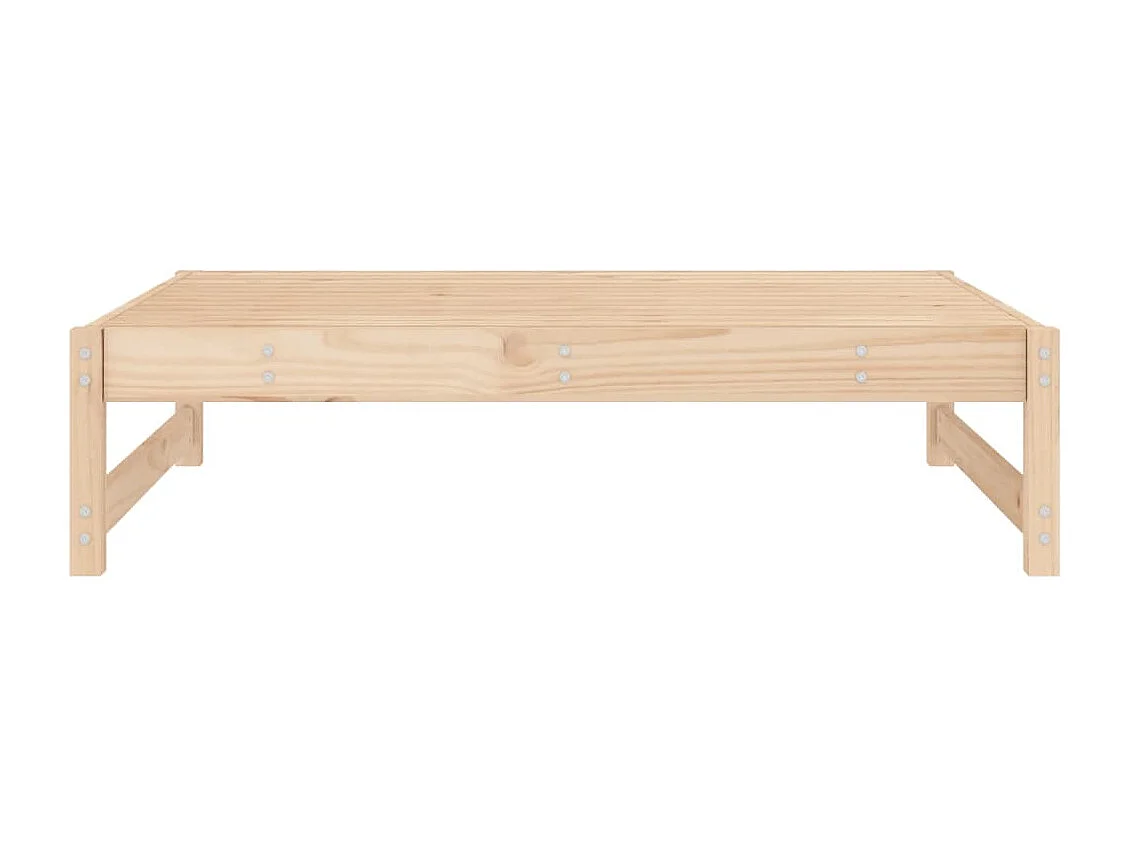 Apoio de pés para jardim 120x80 cm pinho maciço PT399984
