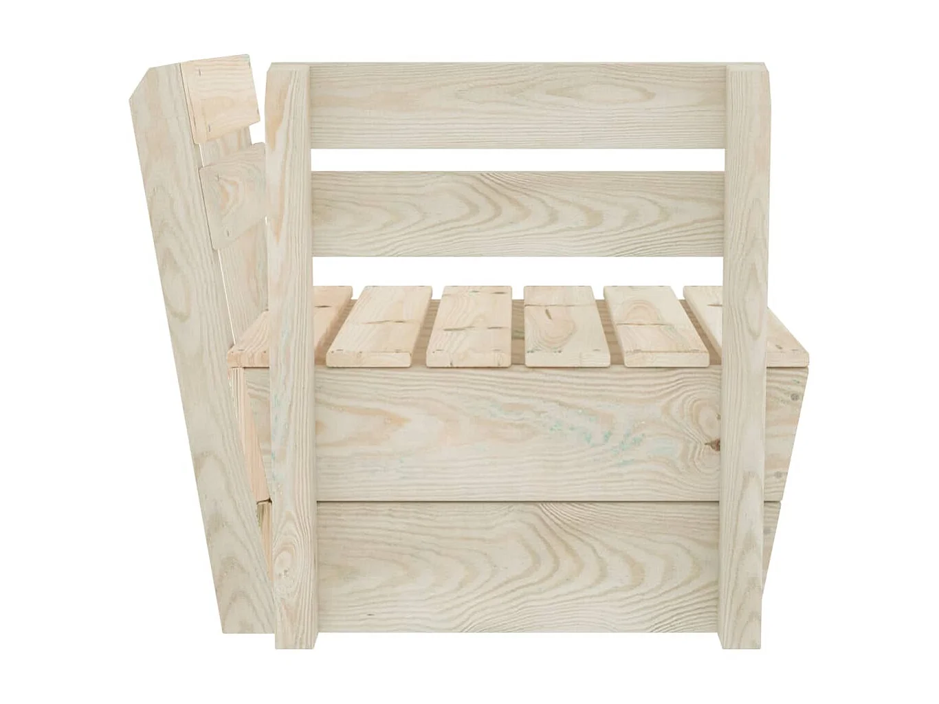 Canapé d'angle sectionnel palette Bois d'épicéa imprégné FR97123