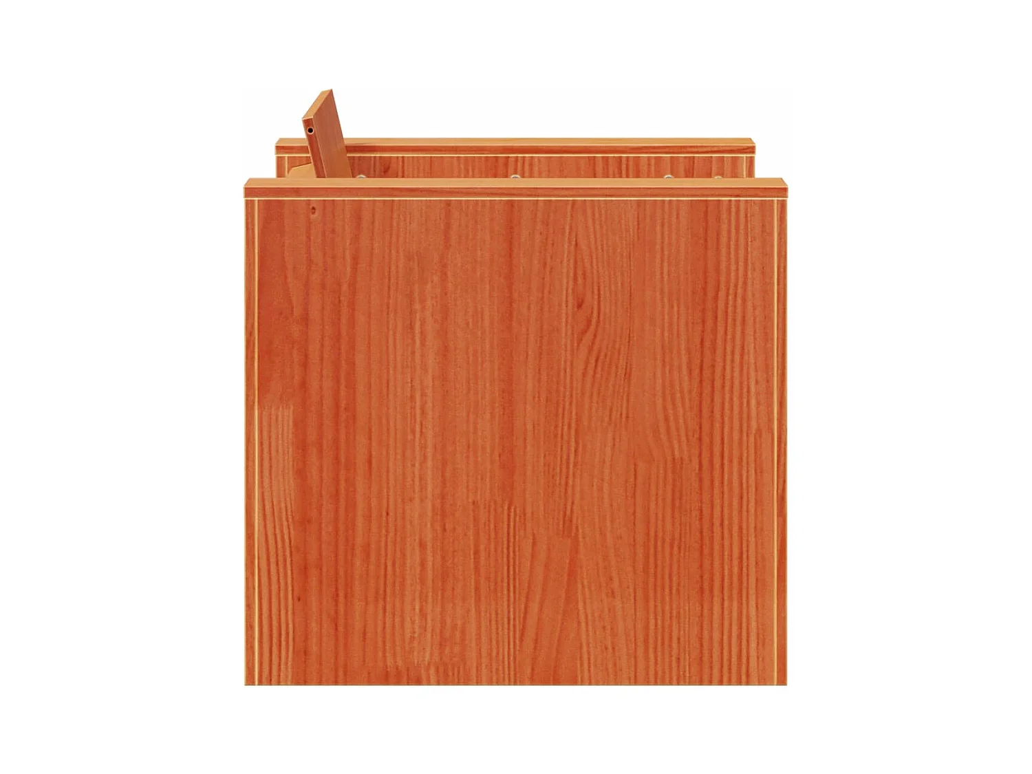 Tuinbank 79x60x62 cm massief grenenhout wasbruin BE142891