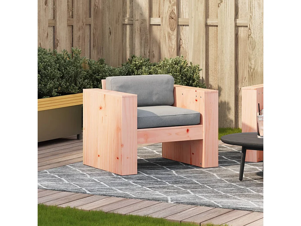 Tuinbank 79x60x62 cm massief douglashout BE697339