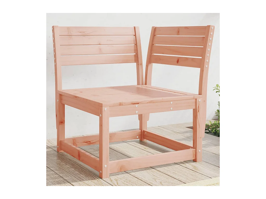 Canapé d'angle de jardin 73x73x78 cm bois massif douglas FR390045