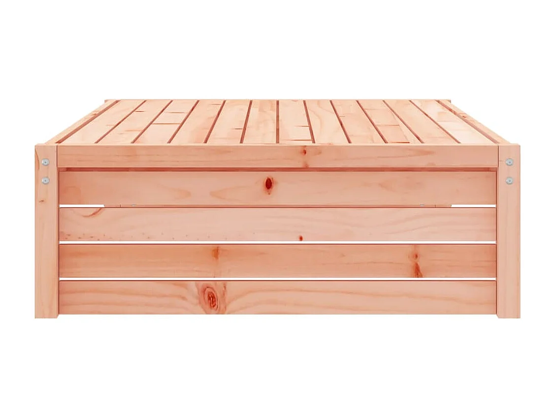 Canapé de jardin - Repose-pied de jardin 120x80 cm massif de douglas FR94189