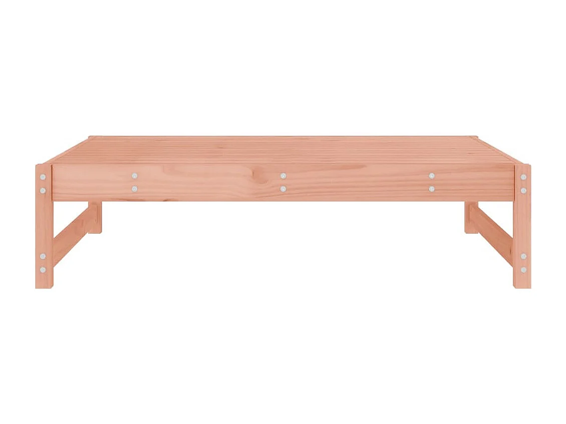 Canapé de jardin - Repose-pied de jardin 120x80 cm massif de douglas FR45930
