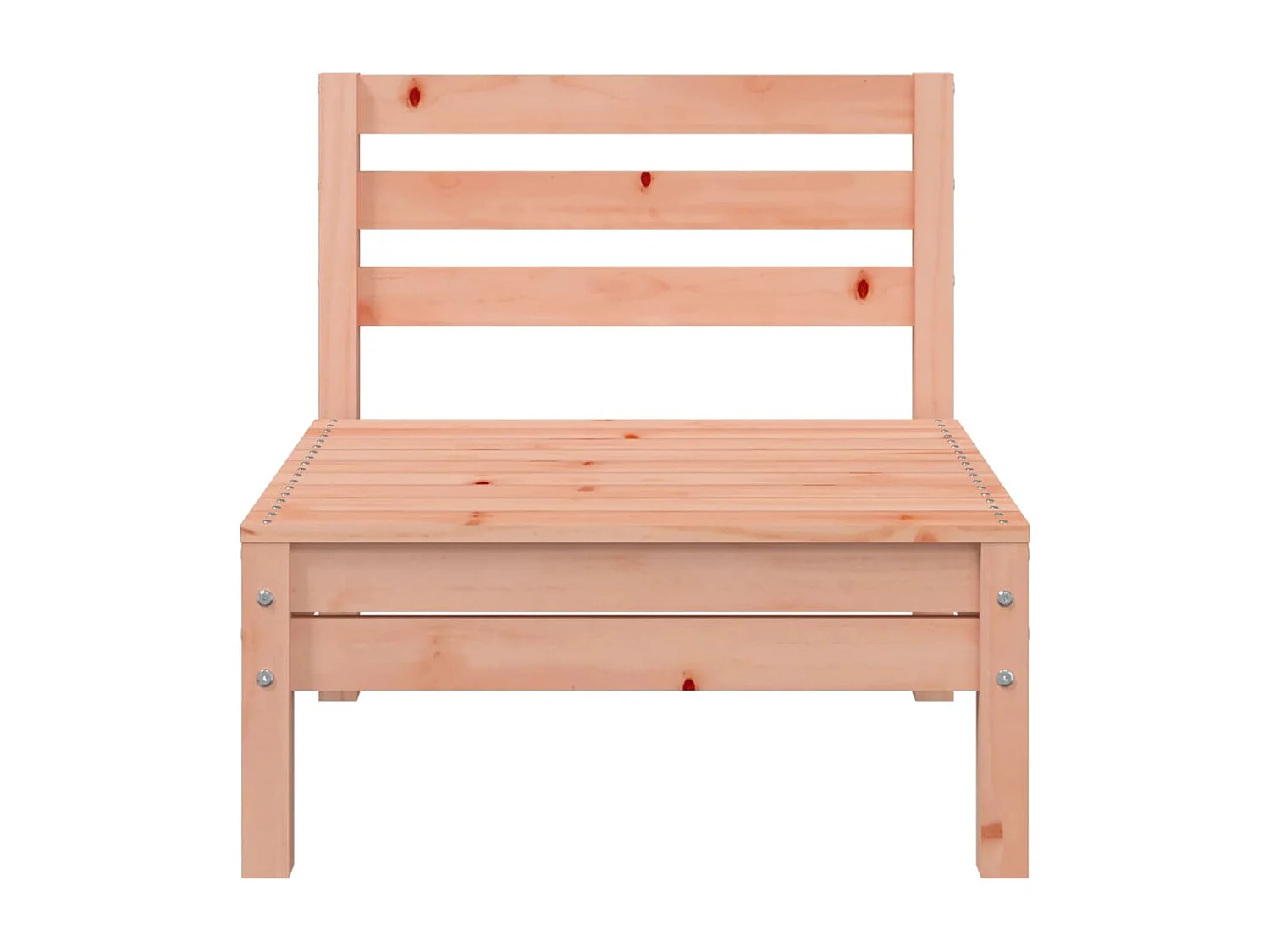 Canapé de jardin sans accoudoirs bois massif douglas FR64638