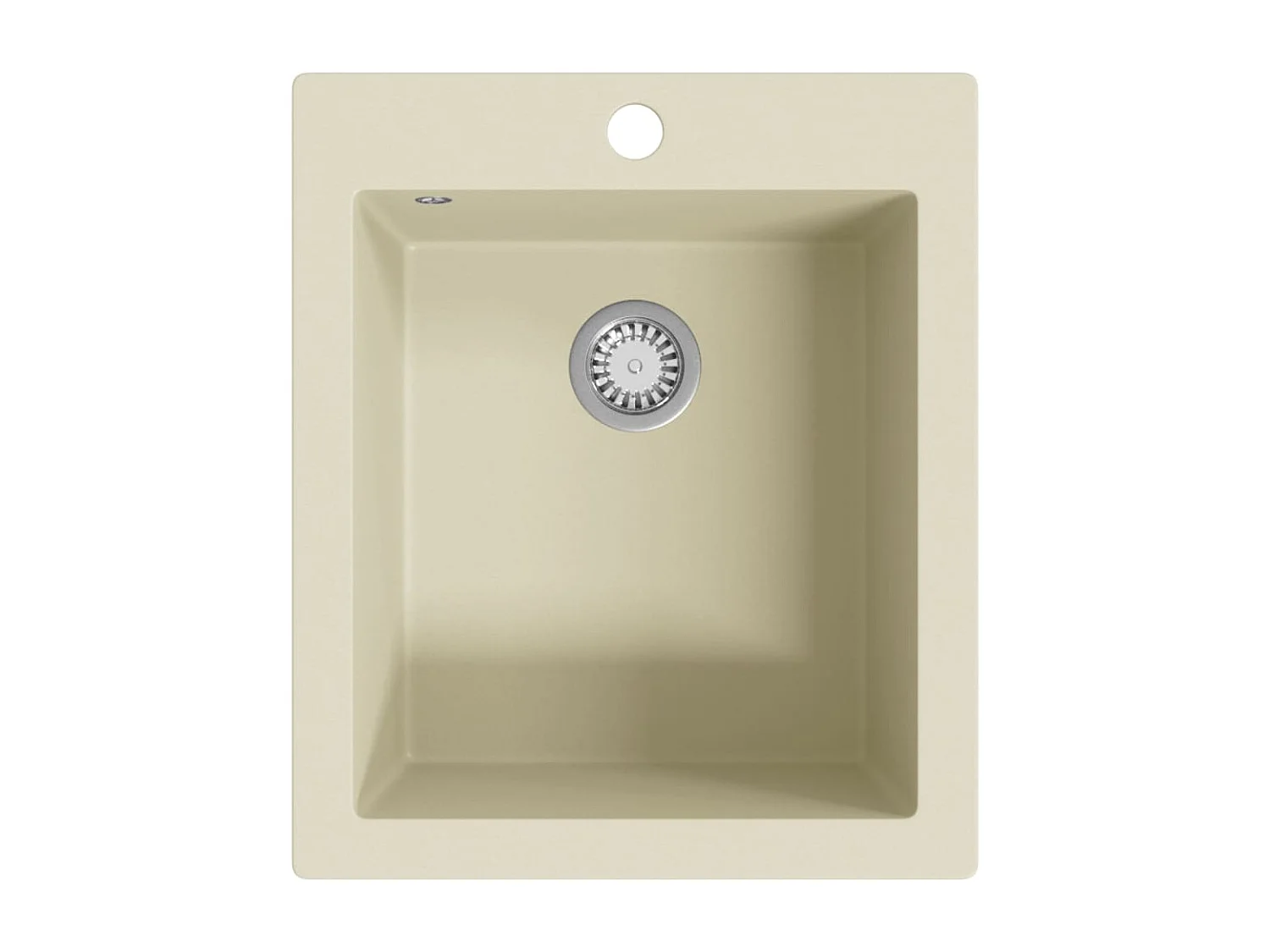 Évier de cuisine Granit Seul Évier Beige FR705103