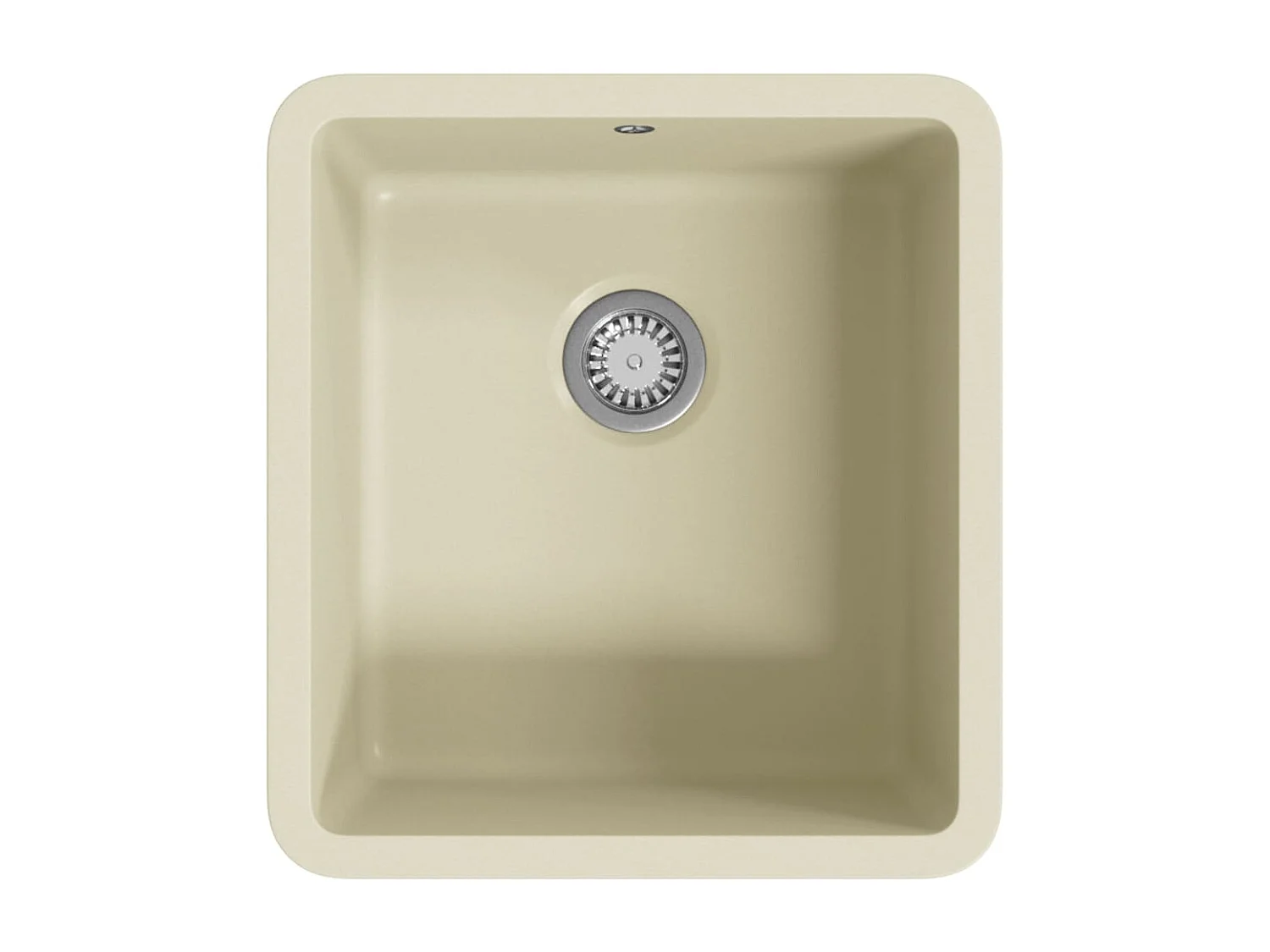 Évier de cuisine Granit Seul Évier Beige FR641201