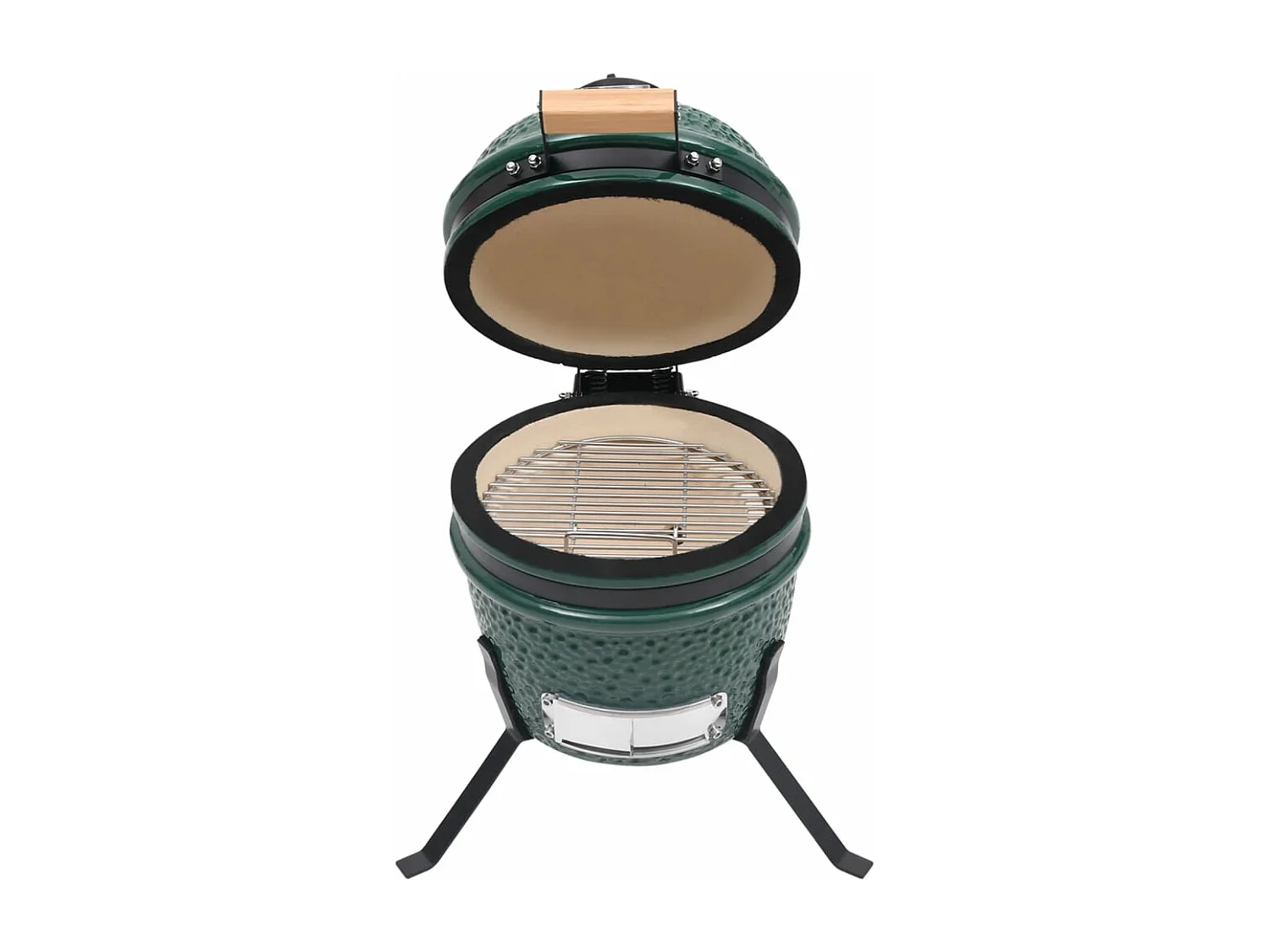 Kamado barbecue 56 cm keramiek groen BE352241
