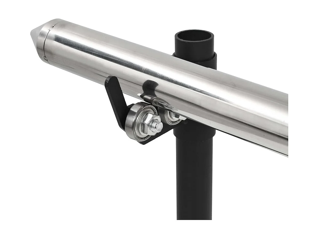 Barbacoa grill automática motor acero inoxidable 207x45x81 cm ES309636