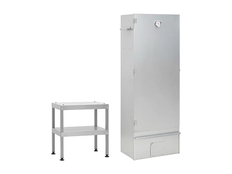 BBQ-rookoven met tafel gegalvaniseerd staal BE606640