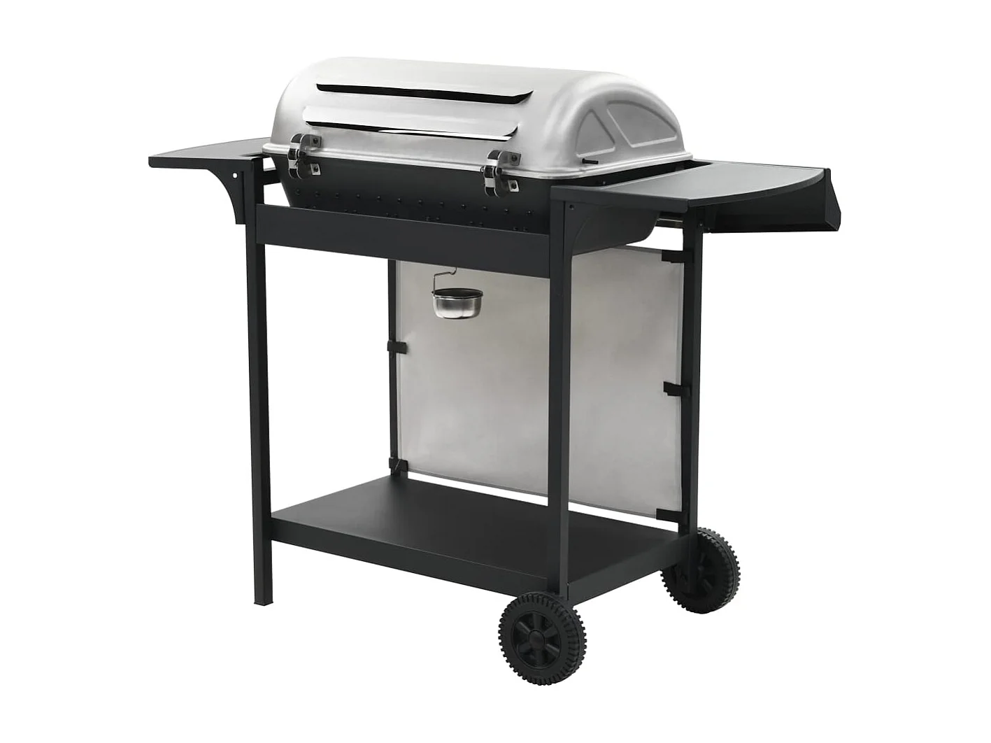 Barbecue au gaz avec 6 zones de cuisson Inox Argenté FR437281